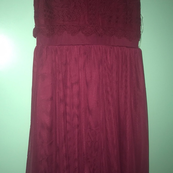 Burgundy Dress - Picture 3 of 4